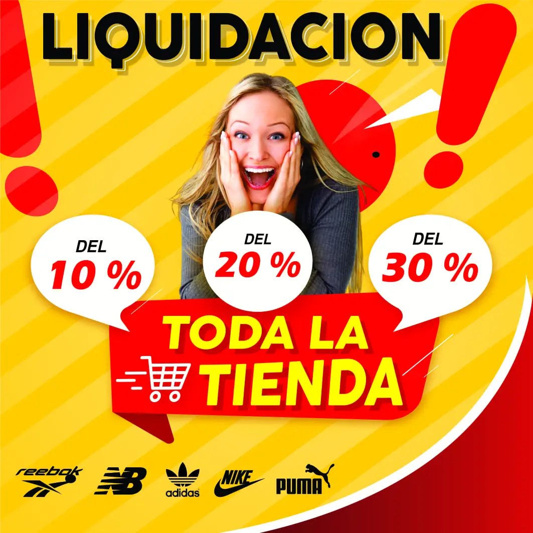 volante publicitario liquidacion